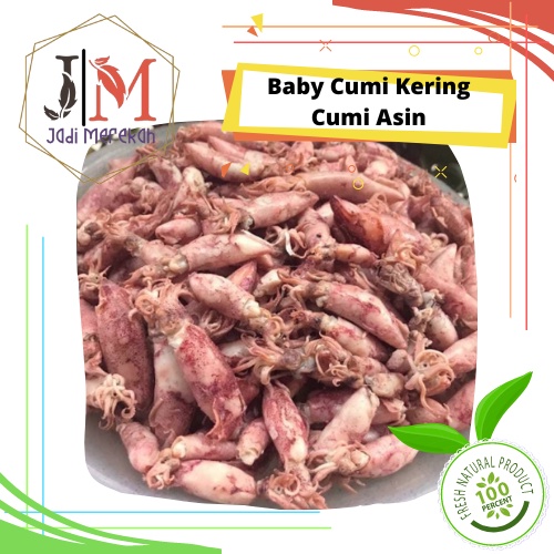 

[JM SoFresh] - Seafood Kering Cumi Asin / Baby Cumi Kering