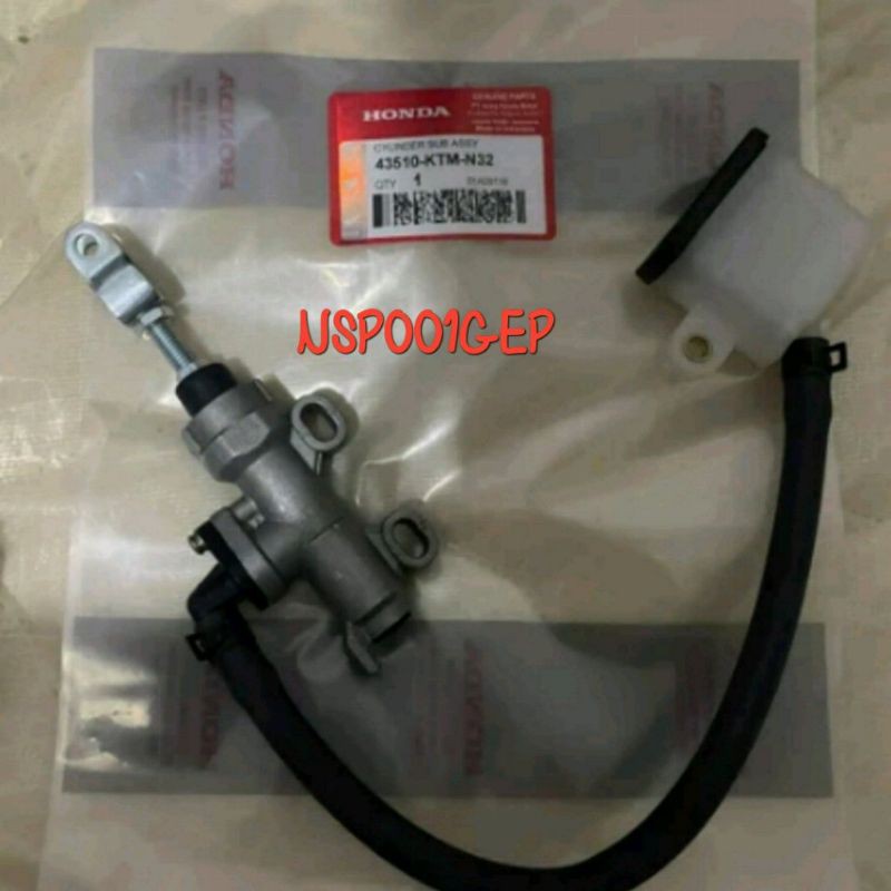 MASTER REM BELAKANG HONDA SUPRA X125 HONDA SONIC150 SUPRA GTR 150 100%ORIGINAL AHM