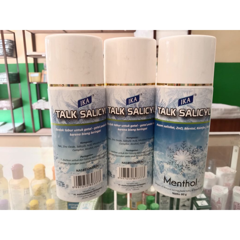 Bedak Salicyl Talk 80gr