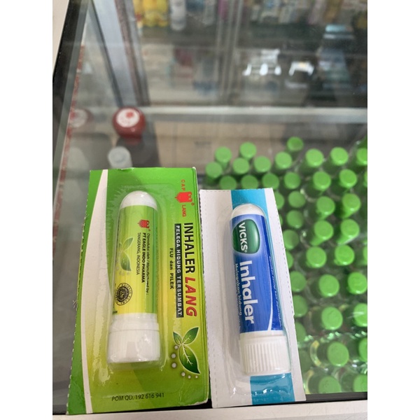 [ BISA COD ] INHALER CAP LANG / VICKS INHALER / INHALER / INHALER LANG / HIDUNG TERSUMBAT / PILEK-1