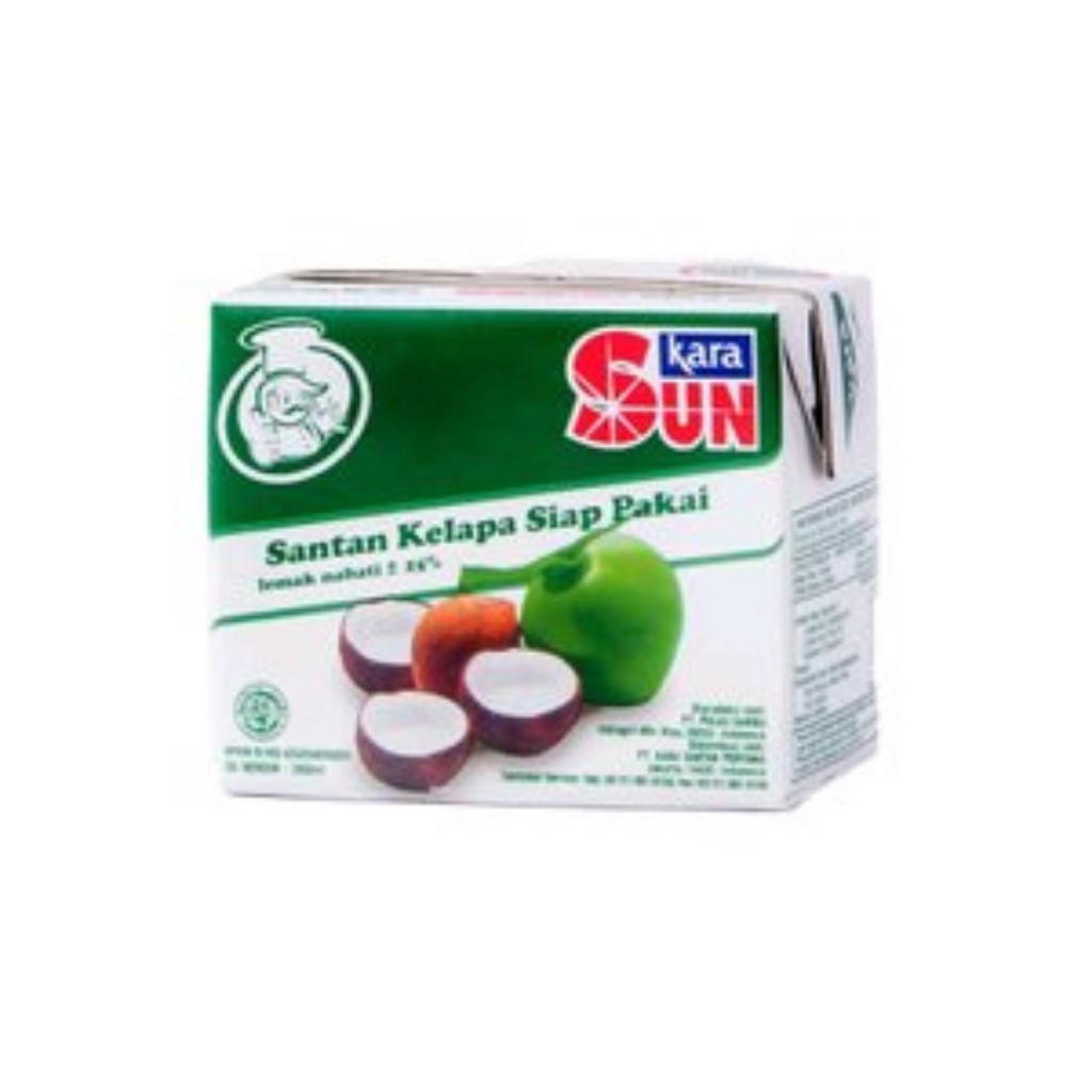 

Sun Kara Santan Instant 200ml | Sun Kara Santan Siap Pakai Instan 200 ml