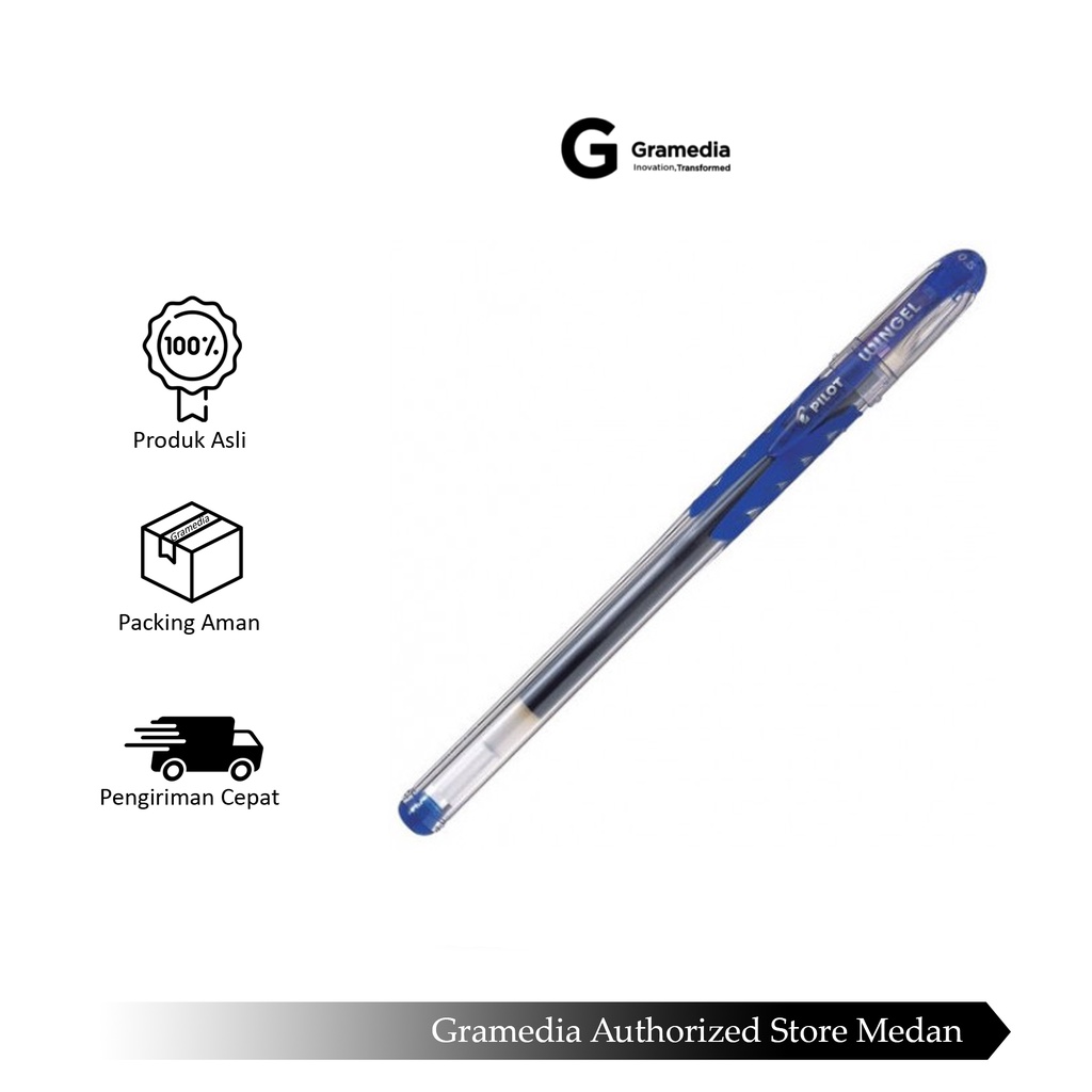 

Gramedia Medan - PILOT BALLPEN WINGEL BL-WG 05 BLUE
