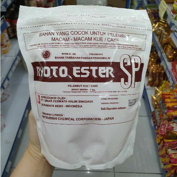 

SP Ryoto 1kg / emulsifier / pelembut kue atau cake