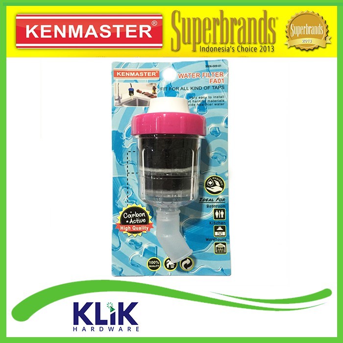 Kenmaster Filter Air Corong Three Level 009 - Saringan Air Besar Carbon Active