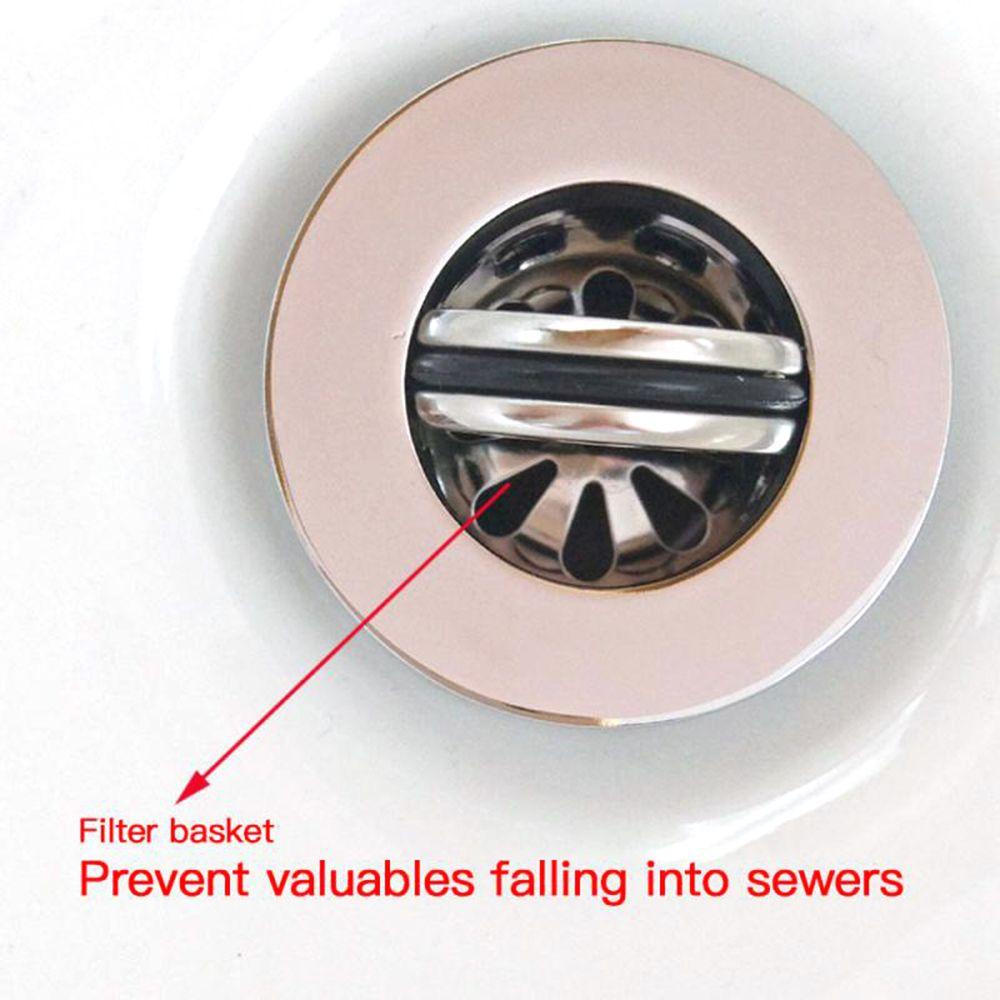 Lanfy Sumbat Wastafel Tahan Lama Universal Untuk Wastafel Cuci Piring Anti Karat Bathtub Plug
