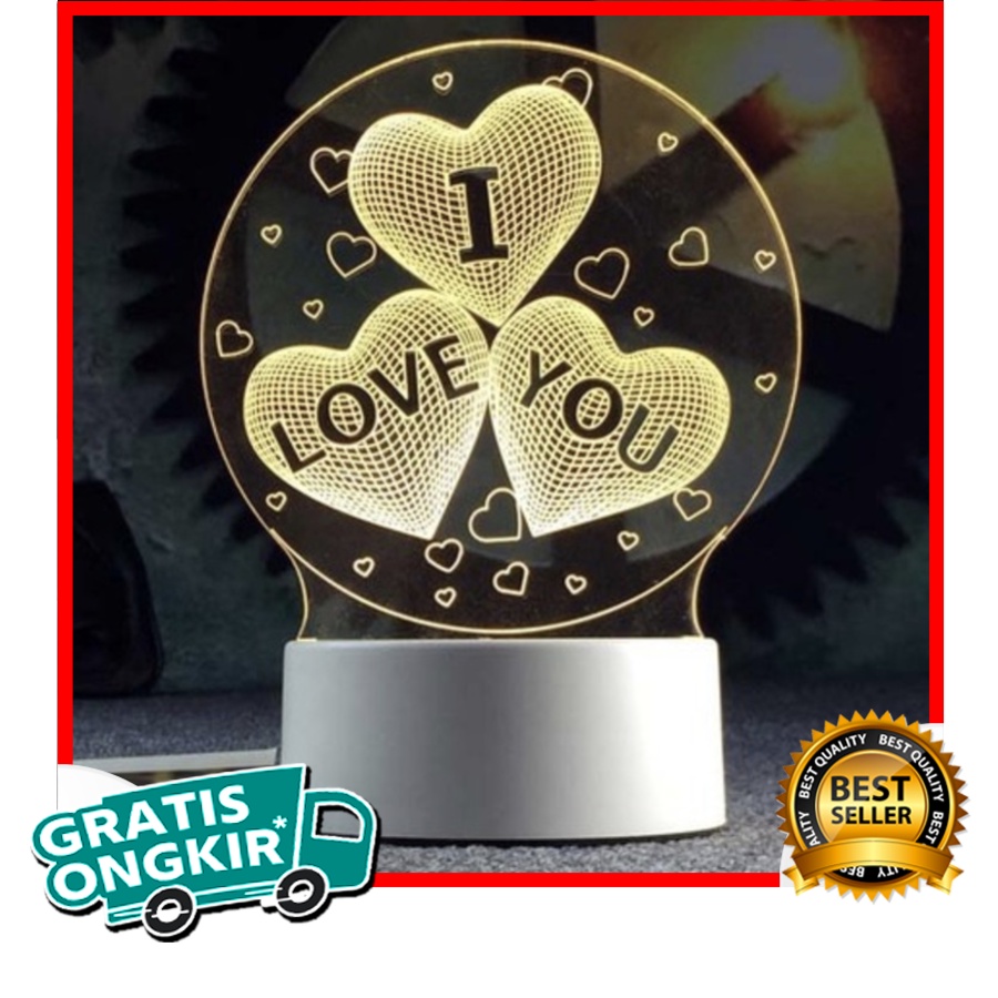 Lampu Hiasan Kamar Tidur Aesthetic Lampu Tidur Estetik Anak Perempuan Lampu Tidur Akrilik Minimalis 