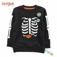 Sweater anak branded Cat&Jack glow in the dark 1-5 T