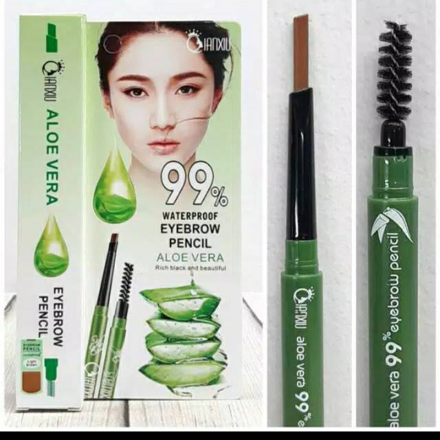 EYEBROW PENSIL QIANXIU ALOE VERA 12pcs