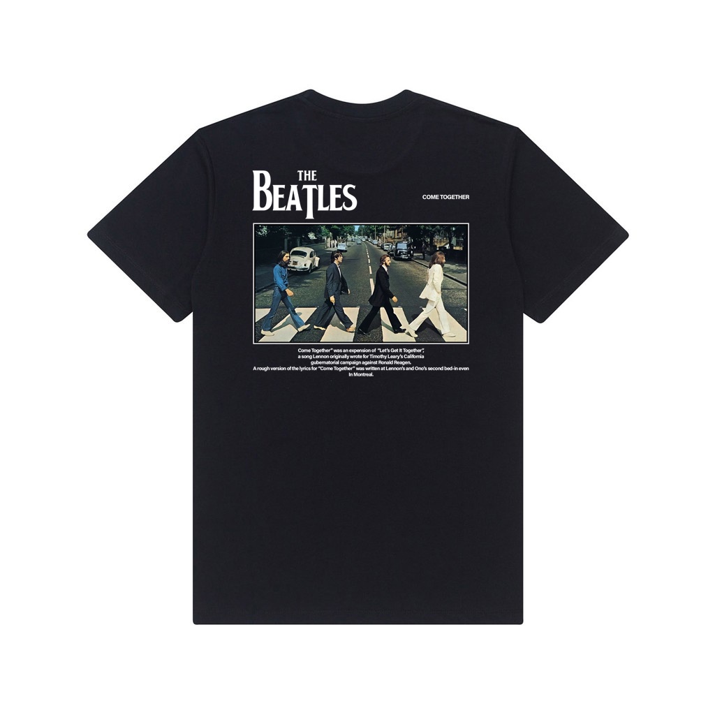 KAOS BAND | KAOS THE BEATLES | T SHIRT BAJU MUSIK ROCK PRIA WANITA OVERSIZE ORIGINAL