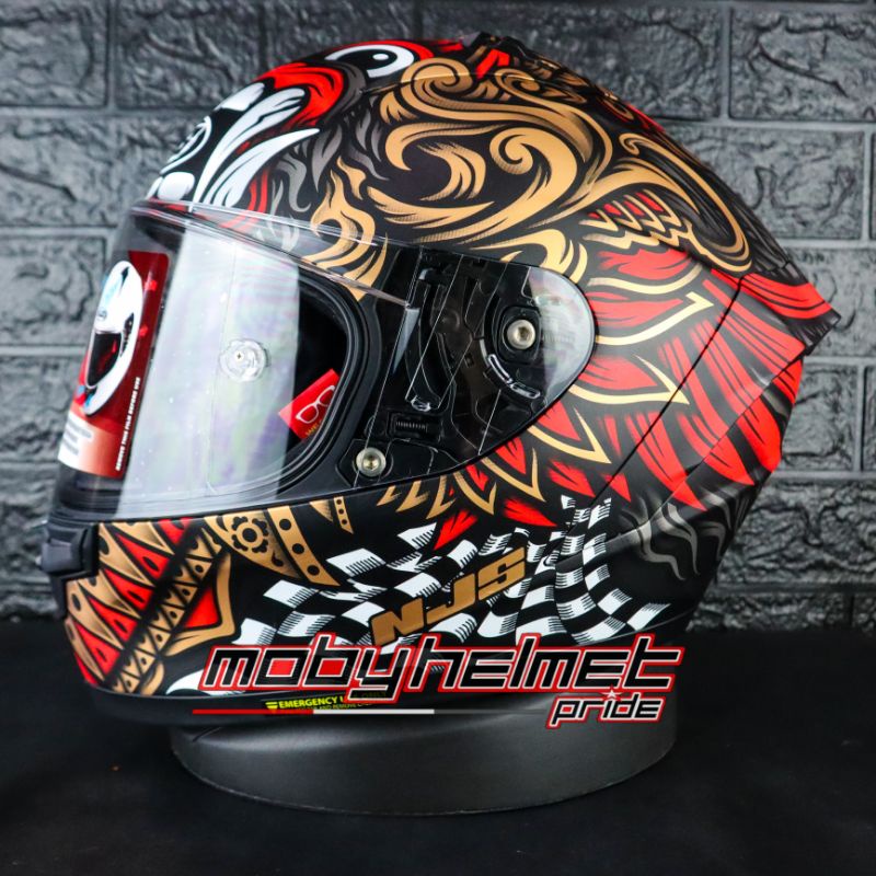Helm NJS ZX1R - Barong - Doff