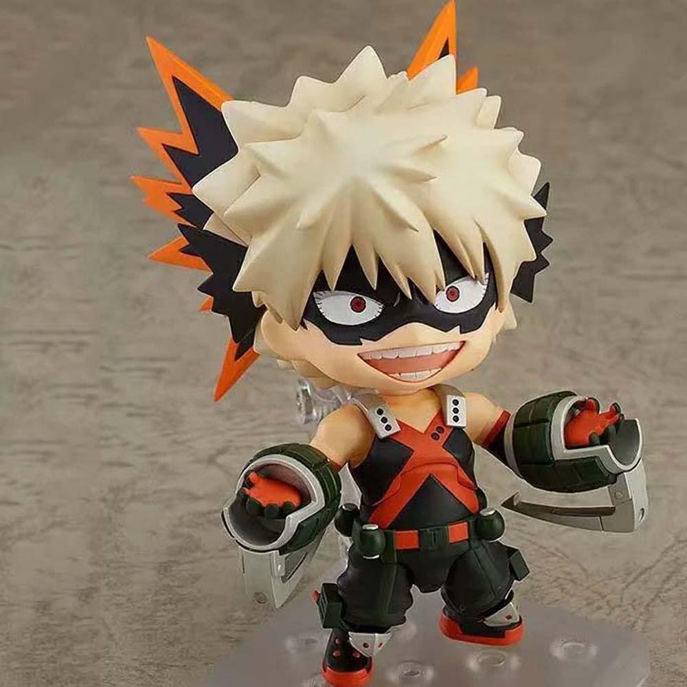 NEEDWAY Action Figurine 1pcs 10cm Bakugo Katsuki Dekorasi Desktop Koleksi Figure Age of Heroes Model Anime