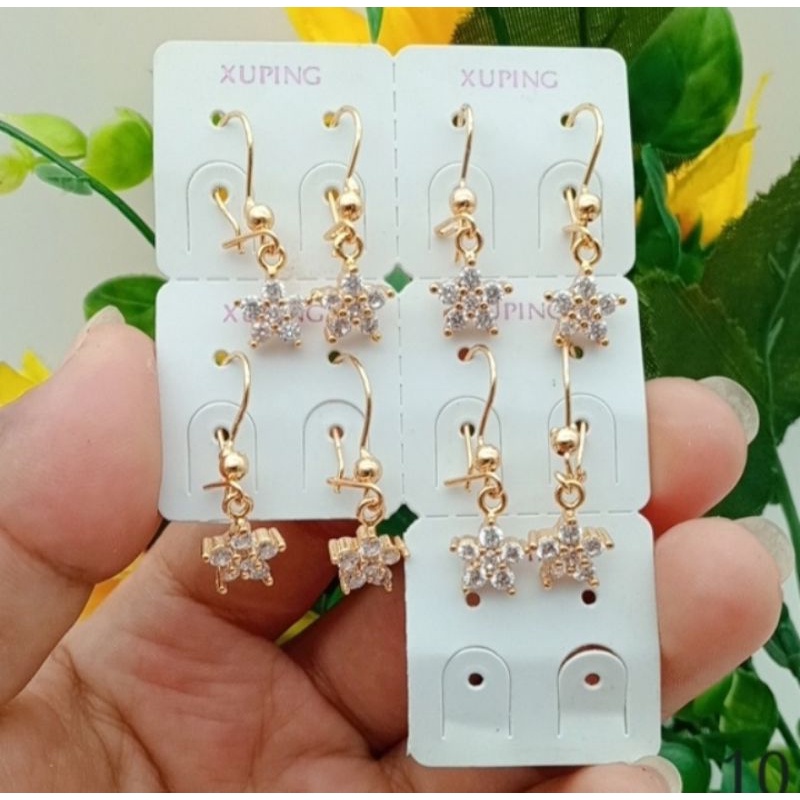 anting wanita lapis emas model tercantik gays