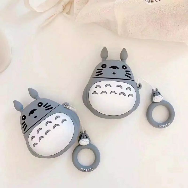 airpods case totoro bunny / casing airpods totoro / airpods gen 1/ 2 airpods pro