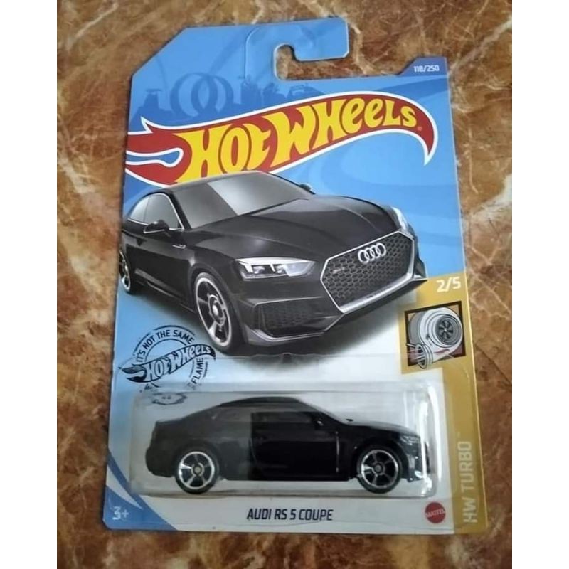 Hot Wheels Audi RS 5 RS5 Coupe merah hitam HW Reguler Hot Wheels Real Car mainan mobil mobilan turbo