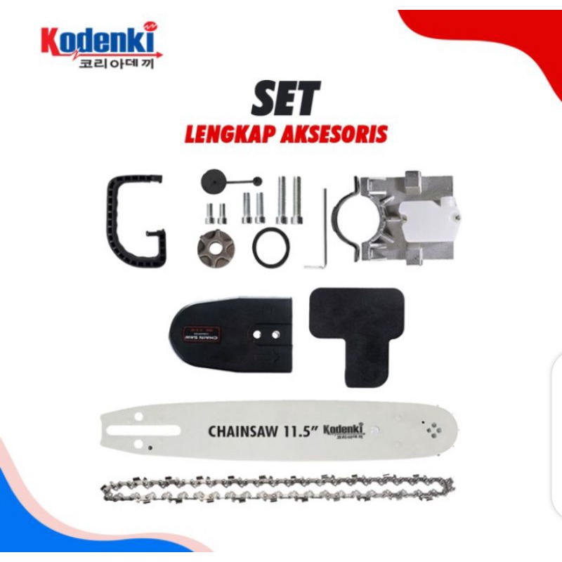 chainsaw adaptor gerinda