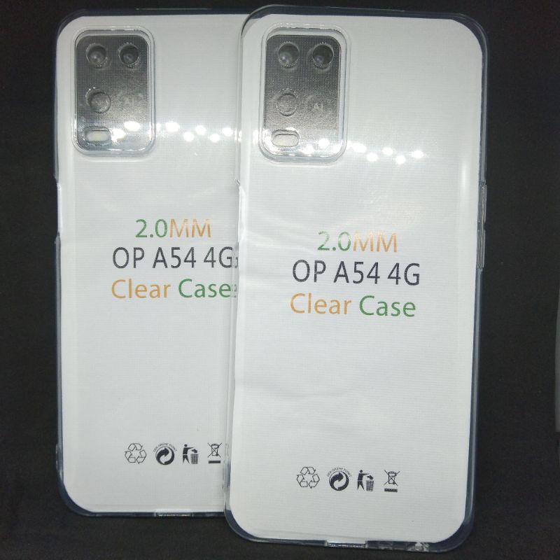 OPPO A54 4G Case Jelly Premium Soft Case Bening Transparan