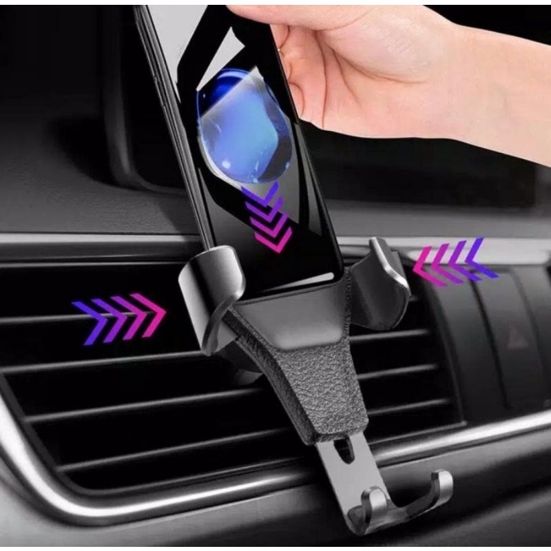 Car Holder HP Ventilasi Ac Mobil / Smartphone Vent Car Mount Holder