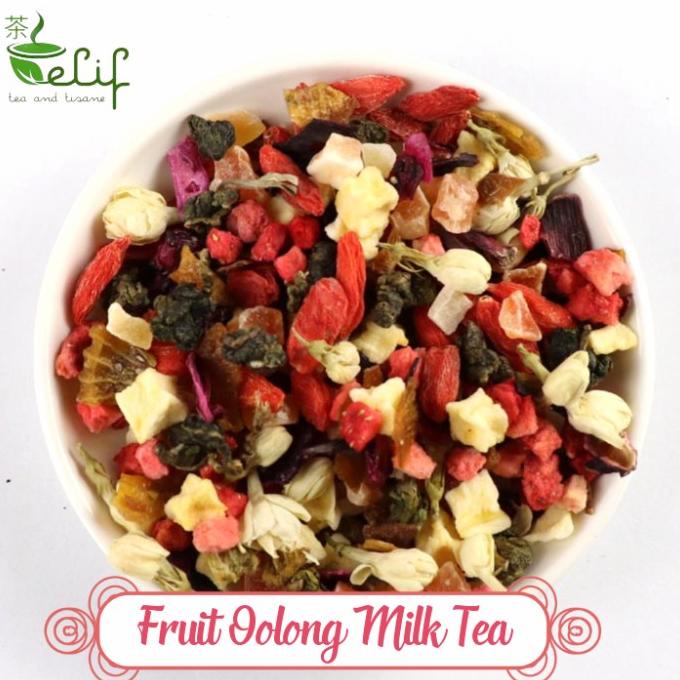 [[COD]] Fruit Oolong Milk Tea : Taiwan Oolong, Apple, Gojiberry, Jasmine, Kiwi