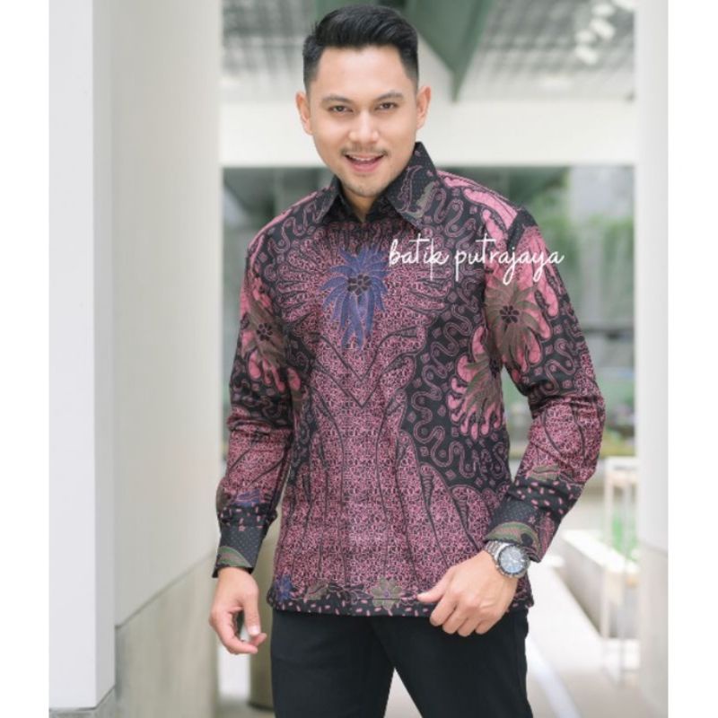 BAJU BATIK PRIA LENGAN PANJANG SEGORO FURING MODERN SLIM FIT KASUAL KEMEJA COWOK KEREN FORMAL S M L XL XXL KATUN PRIMA ADEM TEBAL KONDANGAN WISUDA TUNANGAN LAMARAN ACARA PNS KORPRI TERLARIS TERBARU COUPLE ASLI ORIGINAL PURWOREJO BATIK SOLO