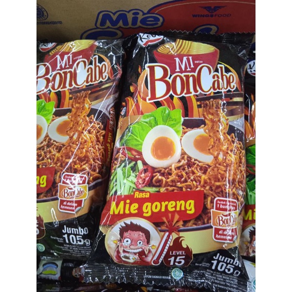 

Mi BonCabe Mie Goreng 105 Gram Level 15