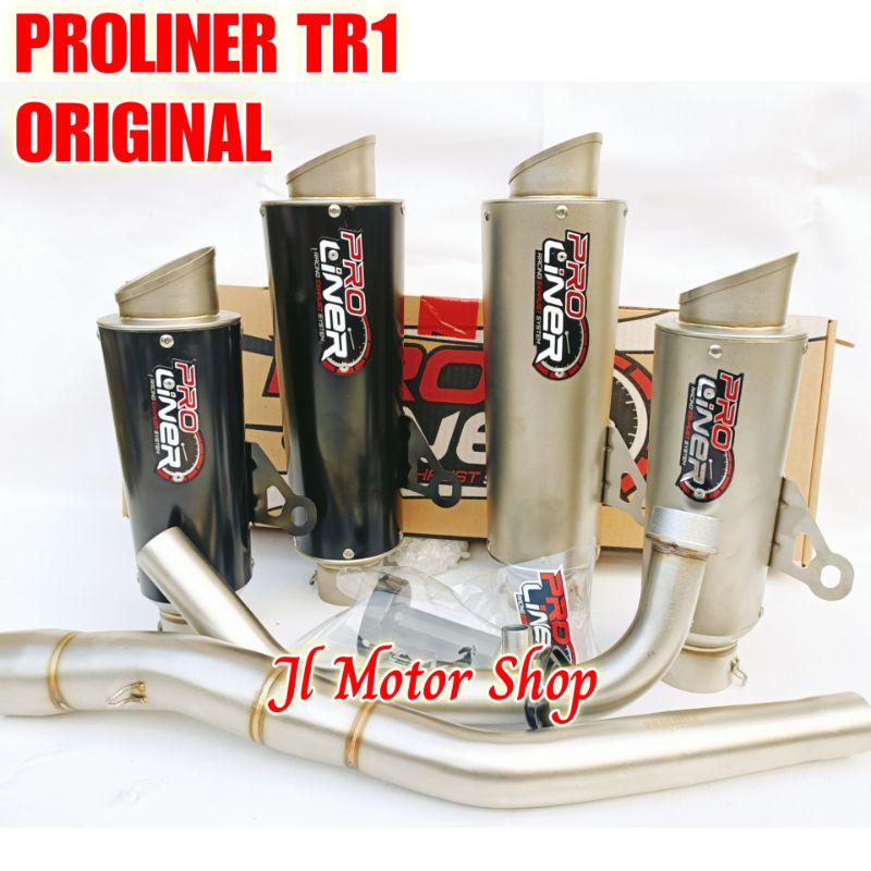 Knalpot ProLiner R15 Liner TR1 TR 1 R New R15 V3 VVA - R15 Old V1 V2 XABRE - Jupiter MX New - MX Old