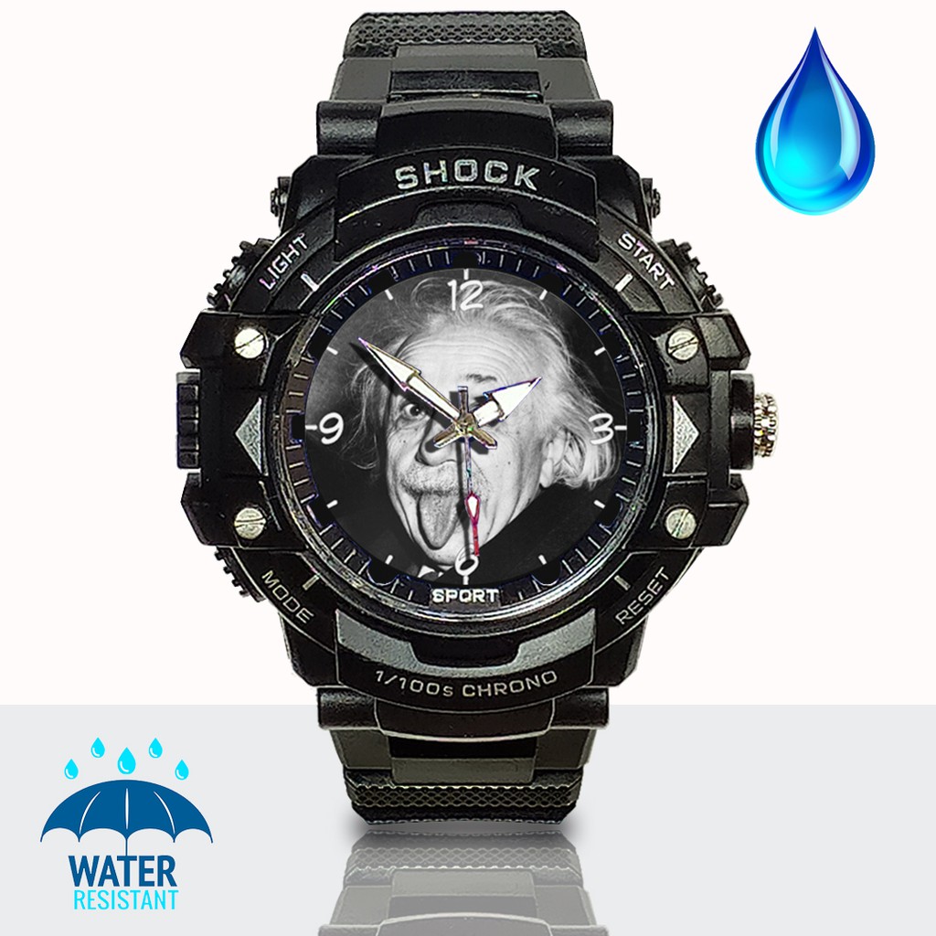 (JOS GANDOS BOS) Jam Tangan ALBERT ENSTEIN (Exclusive)