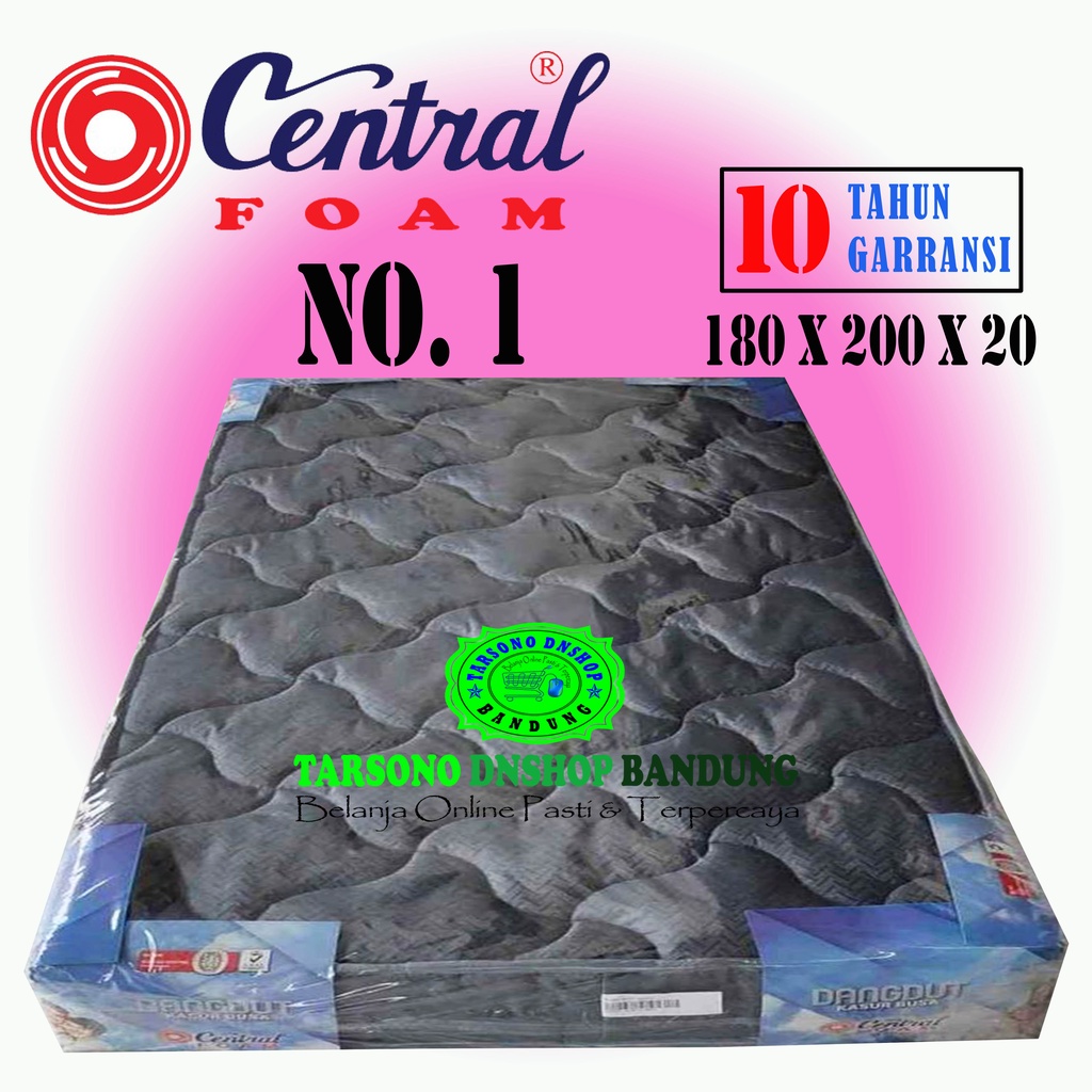 Kasur Busa Dangdut Central Foam / Kasur Busa King / Kasur busa No. 1 / Kasur Busa 180x200x20 / Tarso