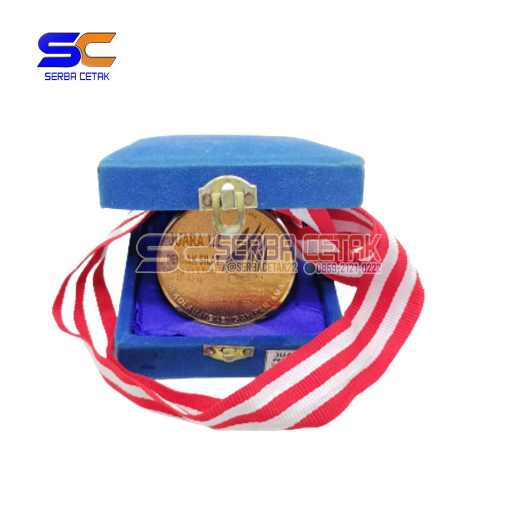 Medali Plus Box / Medali Kejuaraan / Medali Perpisahan Sekolah / Medali Custom / Medali Souvenir
