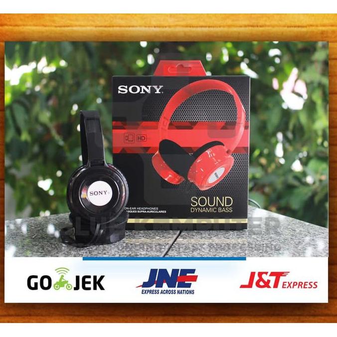 Sony Headphone - Audio - Headphone Headphone Sony Dynamic + Mic / Headset / Sony Dynamic Produk