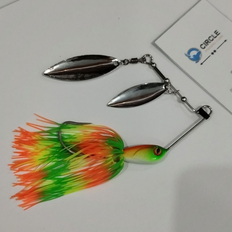 Spinner bait 20 gram circle lure umpan casting toman | Spinner bait gabus | spinner bait toman | lur
