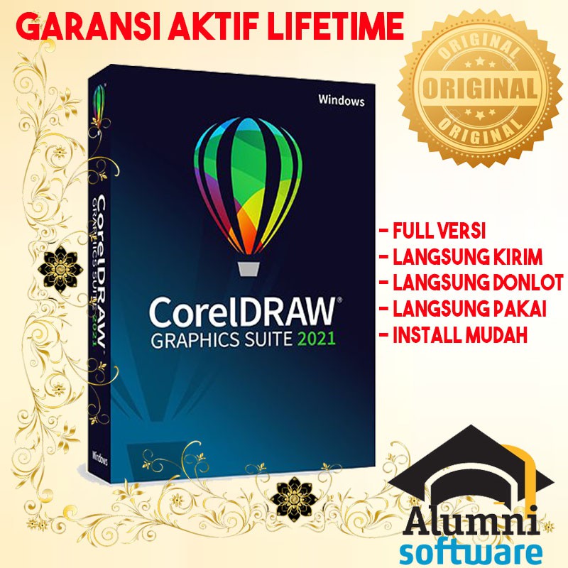 [FULL VERSION] CorelDRAW Suite 2021 Software - GARANSI AKTIVASI