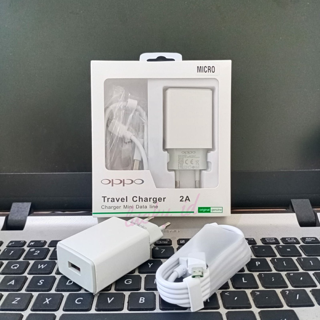 CHARGER OPPO AK933 2A 5V USB MICRO DAN TYPE C FAST CHARGING ORIGINAL 100%