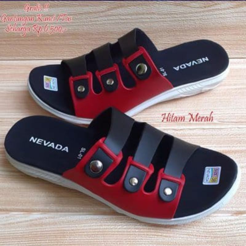 Sandal Selop Wanita Remaja Model Terbaru/Sandal Flat Nevada Murah Harga Grosiran