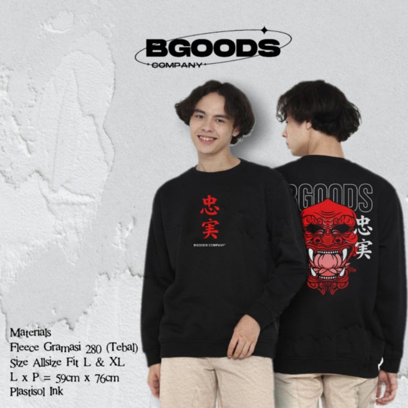 Crewneck pria wanita sweater Company Bgoods