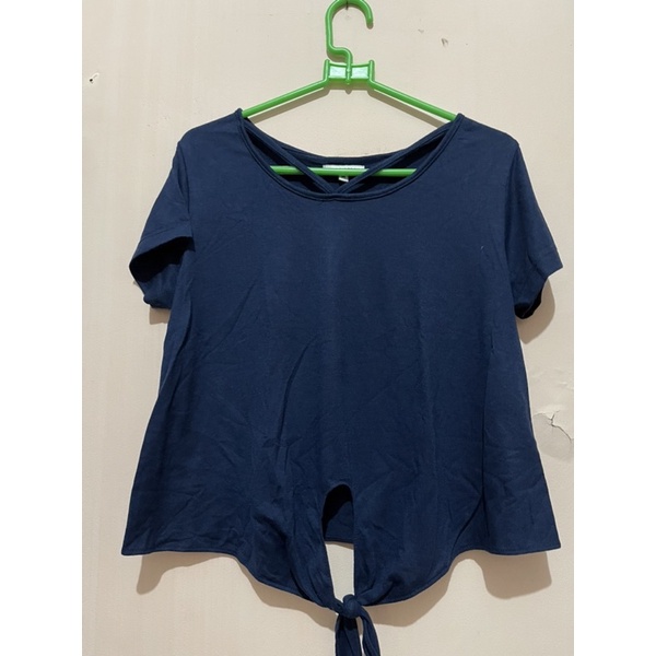 preloved crop tee colorbox original M