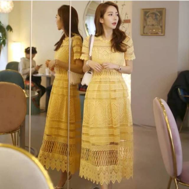 

brocade mds dress kuning yellow supplement oz skin care australia virgin coconut oil qv baby shampoo