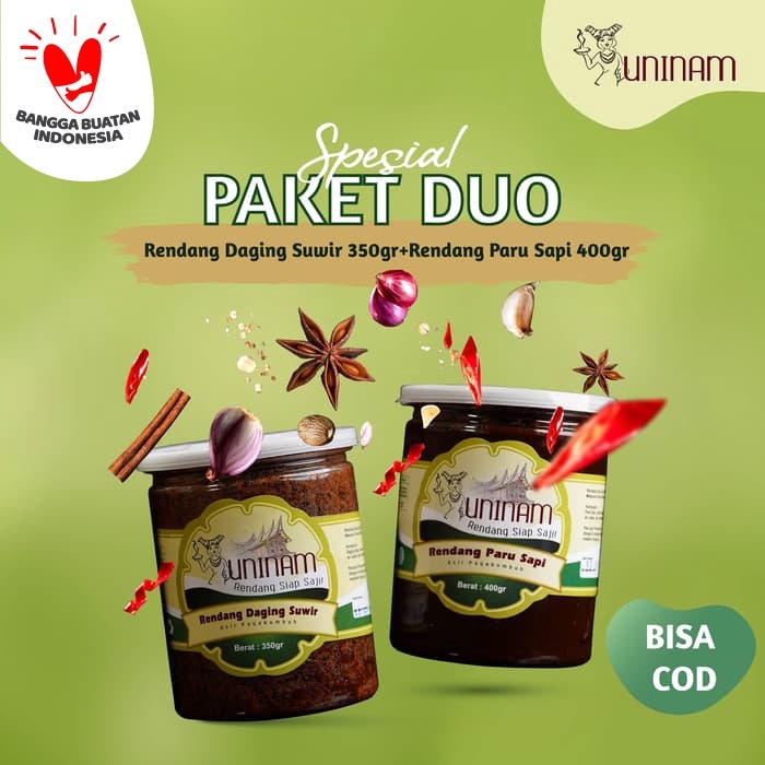 

ds201fs Rendang Daging Suwir 350Gram, Rendang Paru 400 Gram Dscscv