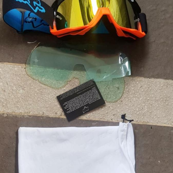 Kacamata goggle Fox Cross Google motor