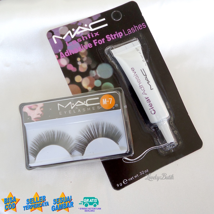 Bulu Mata Palsu Natural Eyelashes Lentik Tebal Panjang Bonus Lem Bulu Mata - Lovelybutik