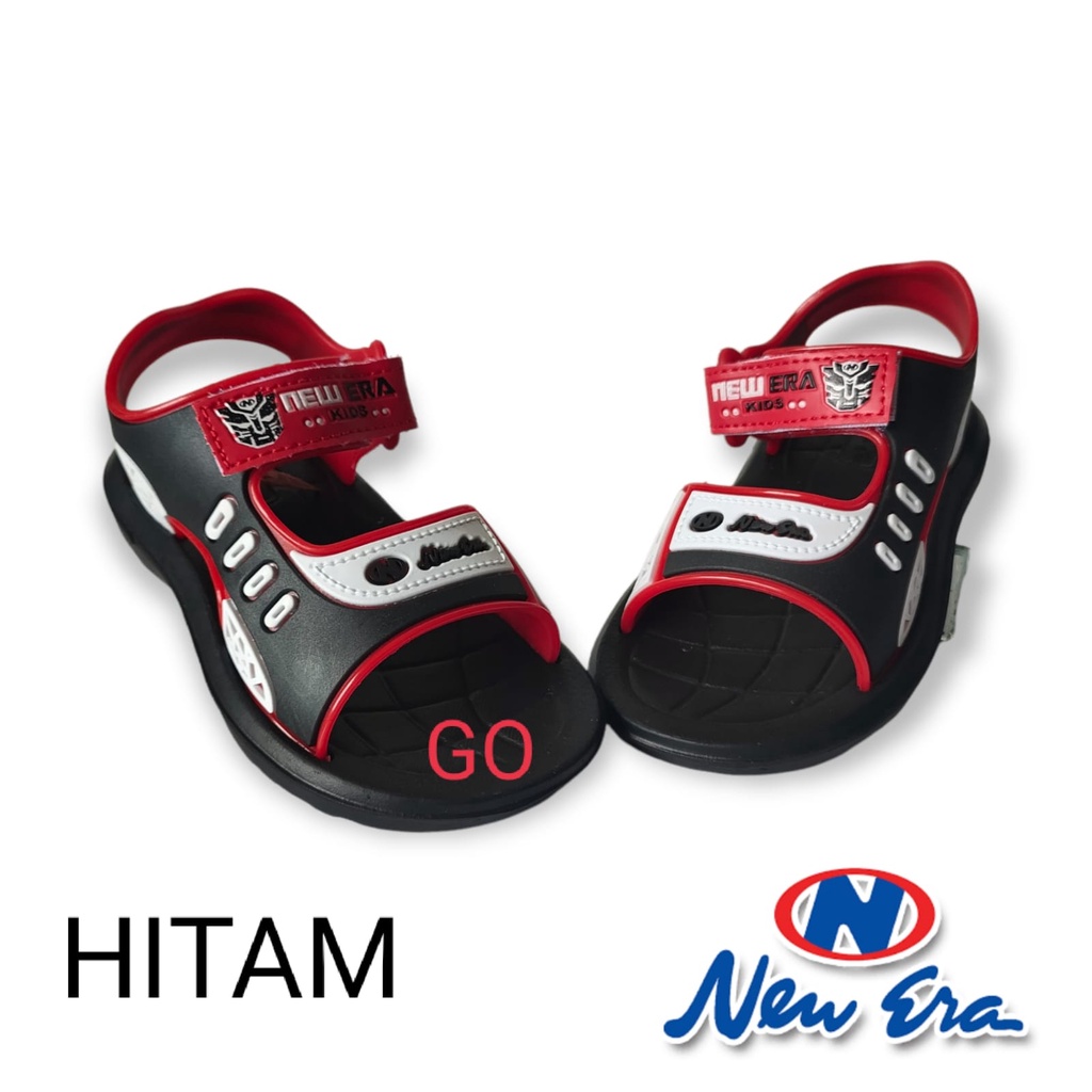 gos NEW ERA TK/KC CNC 1351 Sandal Selop Sepatu Sandal Tali Belakang Anak Laki Laki Original