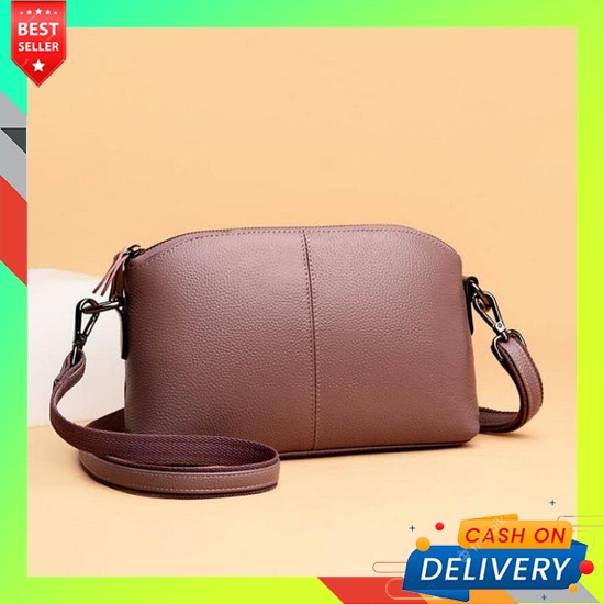 Terbaru Tas Selempang Kulit Wanita Import Tali Besar Model Hobo Tas Bahu Wanita Tali Besar Tas Hand 