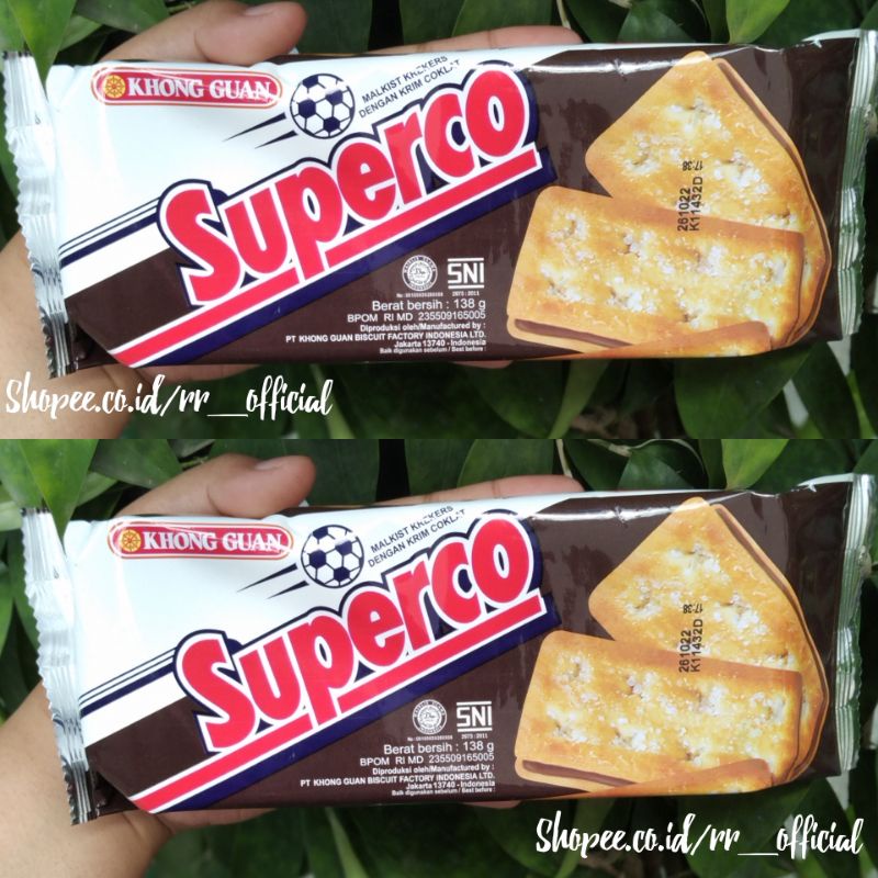 

Malkist Cracker Superco Khong Guan Rasa Coklat