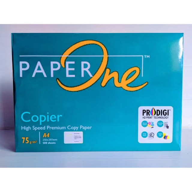 

Khusu gojek / grab Kertas HVS Paperone A4 75gram