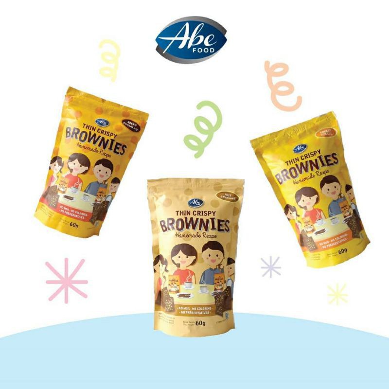 

ABE food thin crispy brownies 60g