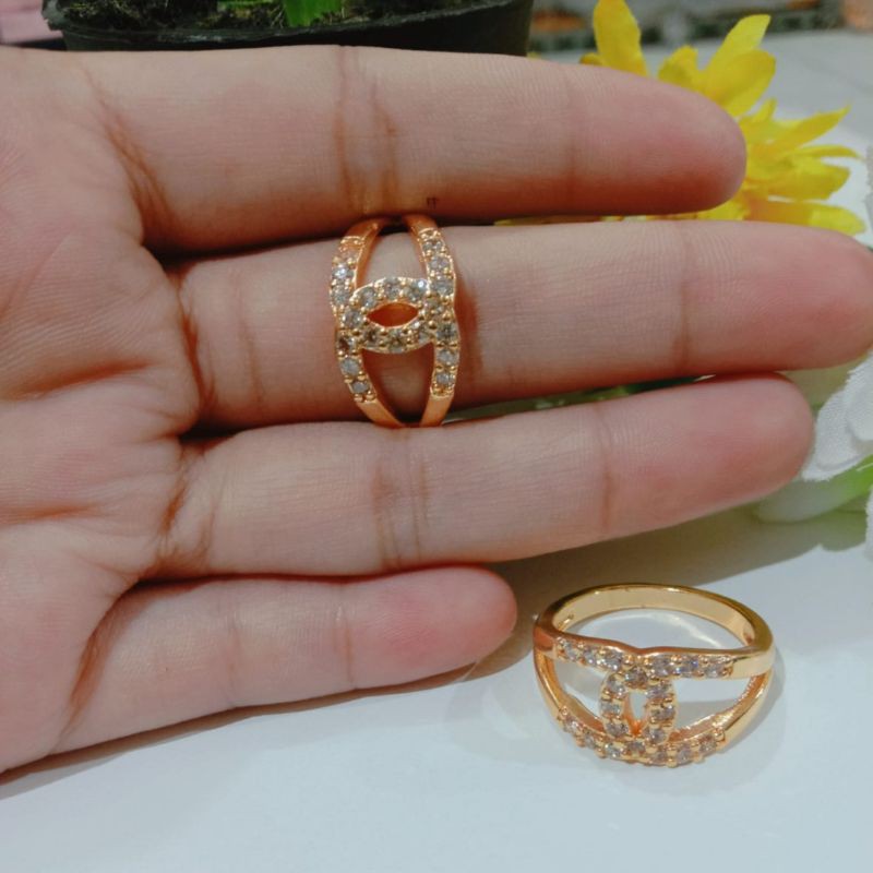 cincin xuping dewasa, perhiasan xuping mewah