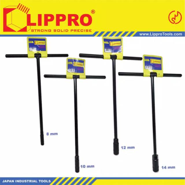 Lippro kunci T set 8 10 12 14