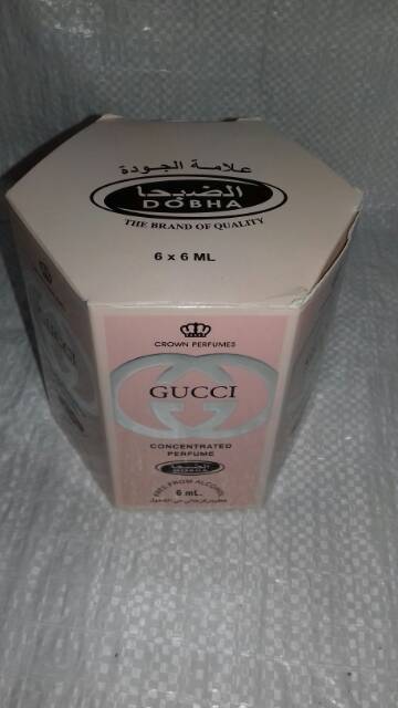 Parfum DOBHA @6ml aroma GUCCI