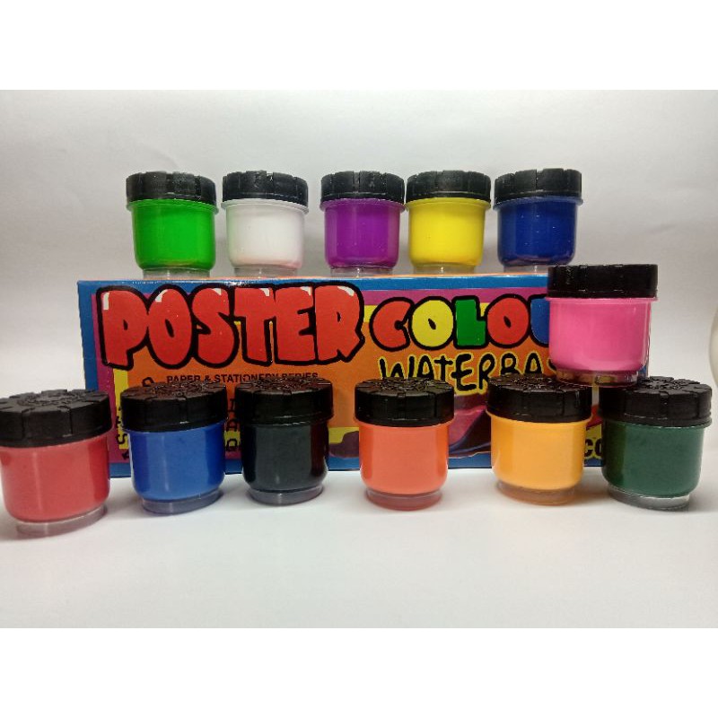 cat poster Asturo waterbase / Poster colour asturo / Cat poster murah