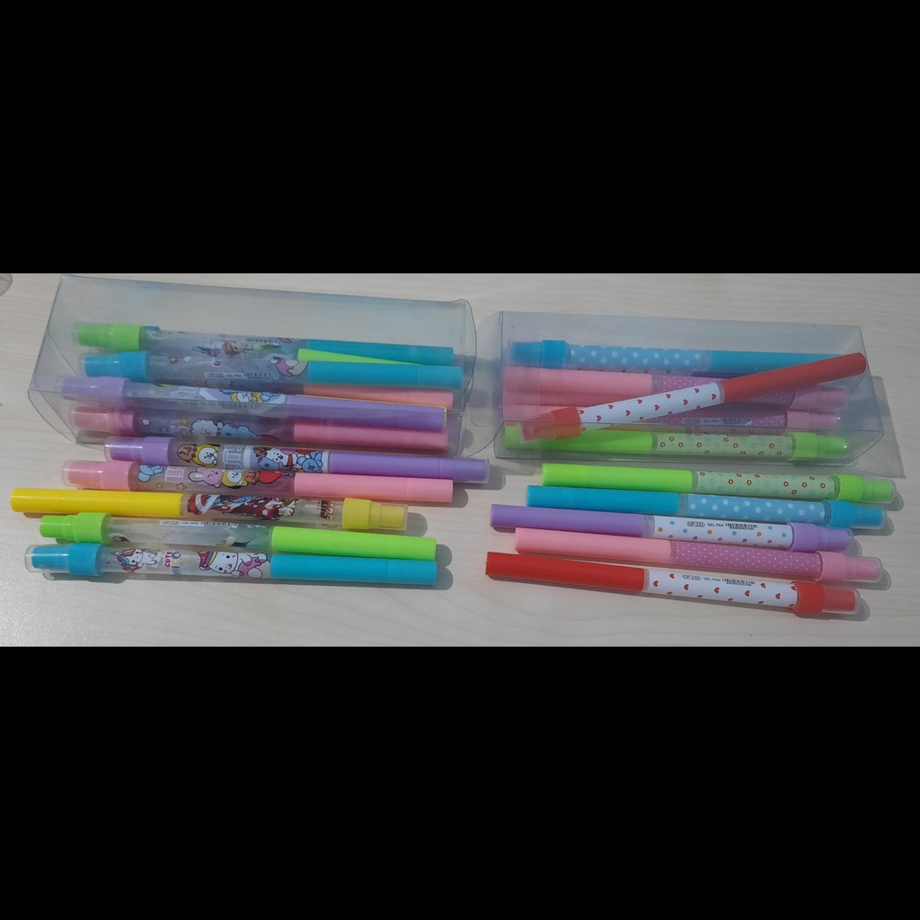 

12 Pcs/ 1 Lusin Pulpen Bolpen Hand Sanitizer 2in1 Bisa Jadi Botol Spray Hand Sanitizer GP 218/ 233