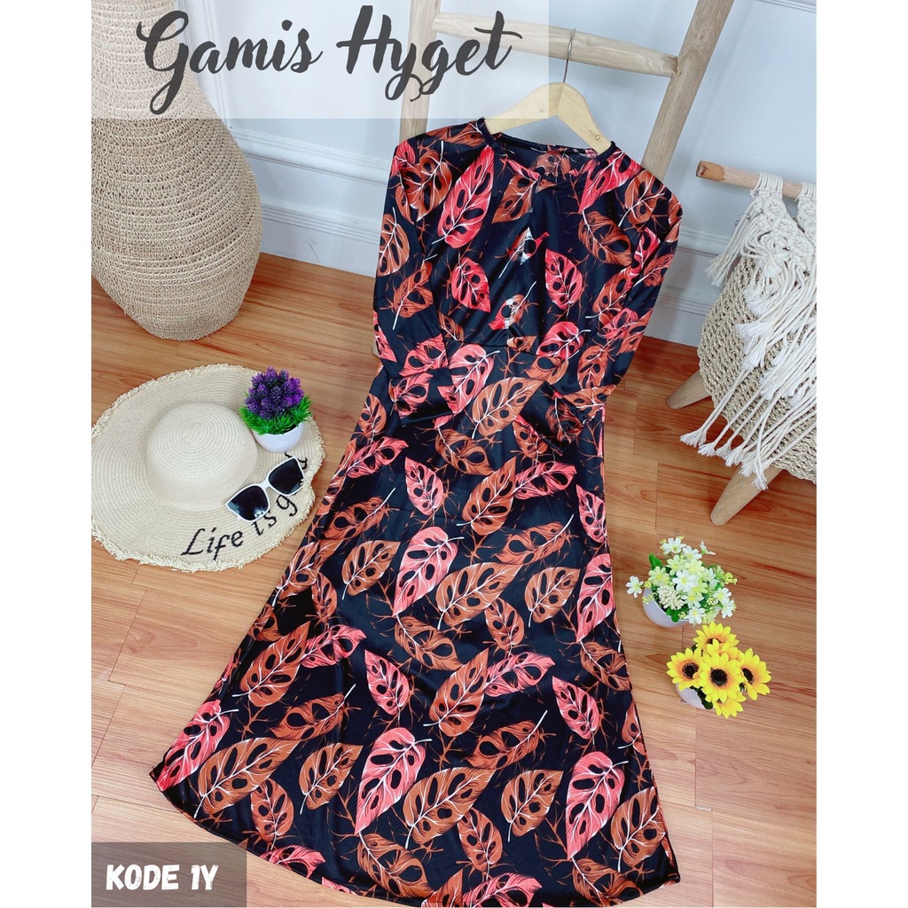 Gamis Hyget Busui Lanjutan Katalog Gamis Murah Gamis Hyget Gamis 30ribuan AH-GAMIS HYGET kode 1Y